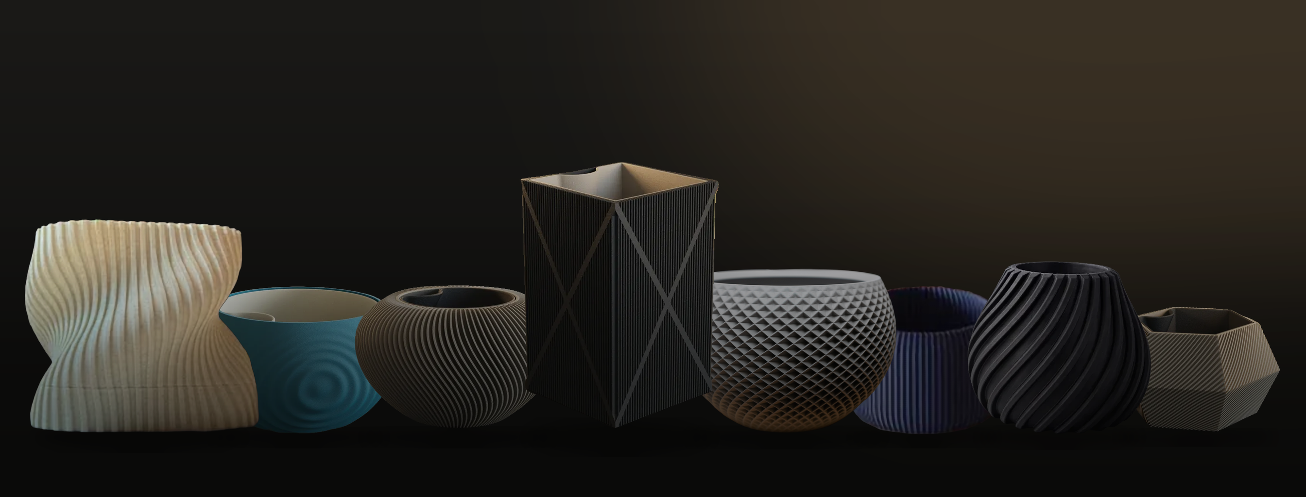 Fénix Collection planters — Design planters made in Mexico